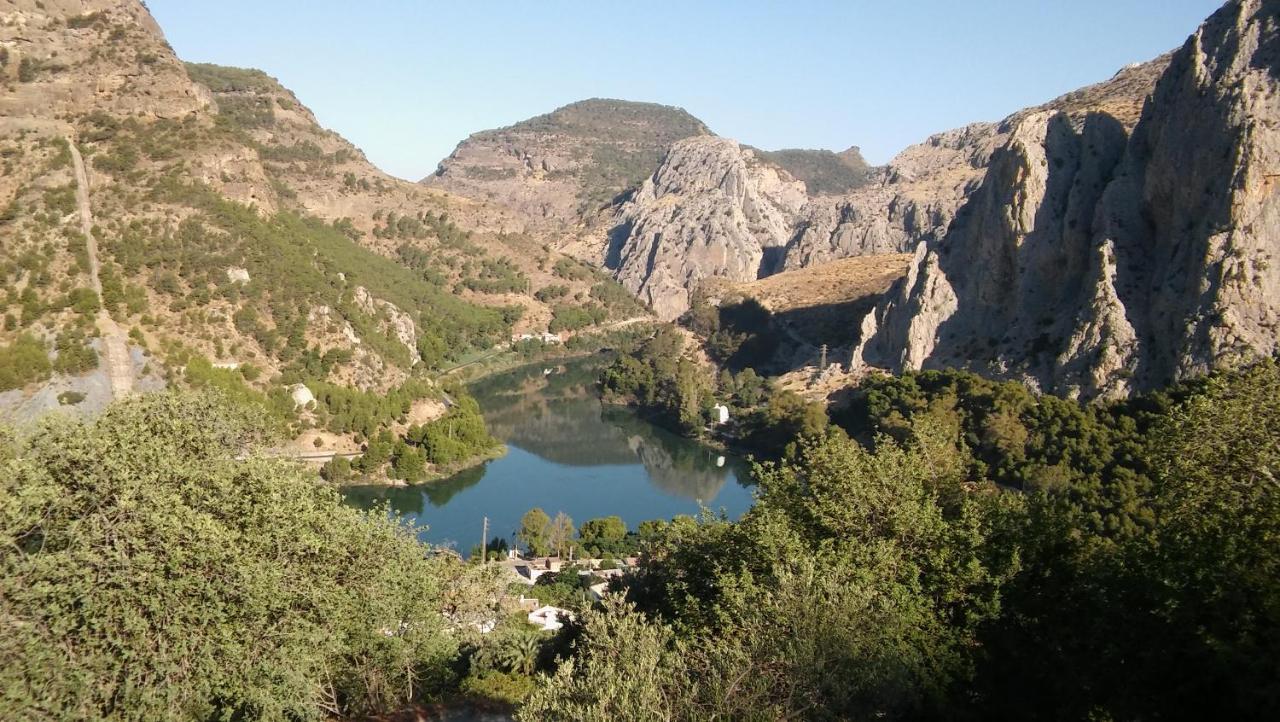 Cortijo Las Palmeras El Chorro Alora Luaran gambar