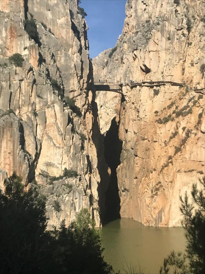 Cortijo Las Palmeras El Chorro Alora Luaran gambar